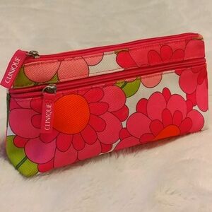 Clinique Floral Cosmetic Bag
